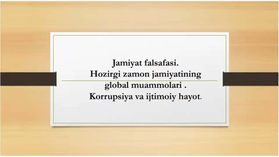 Jamiyat falsafasi
