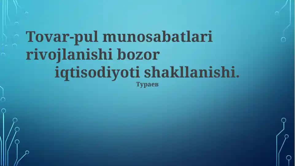 Bozor iqtisodiyoti