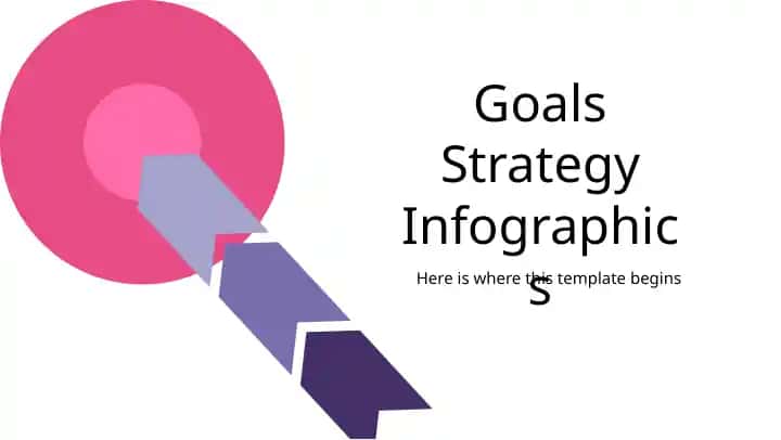 Goals Strategy Infographics