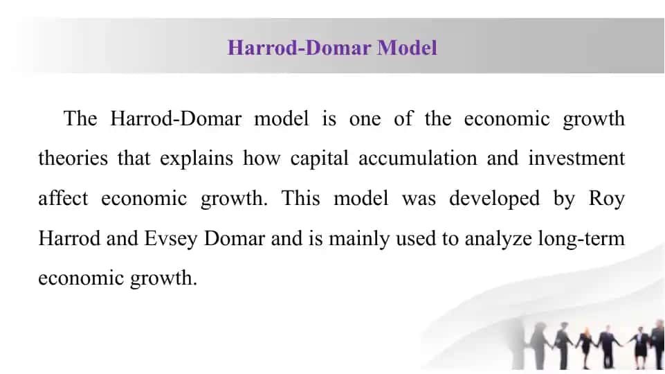 Harrod-Domar Model