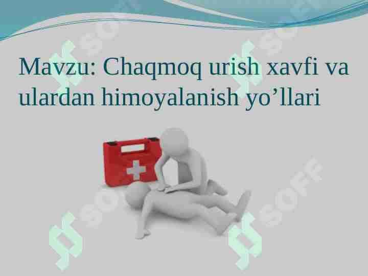 chaqmoq urishidan himoyalanish