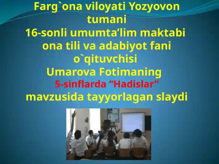 Hadislar