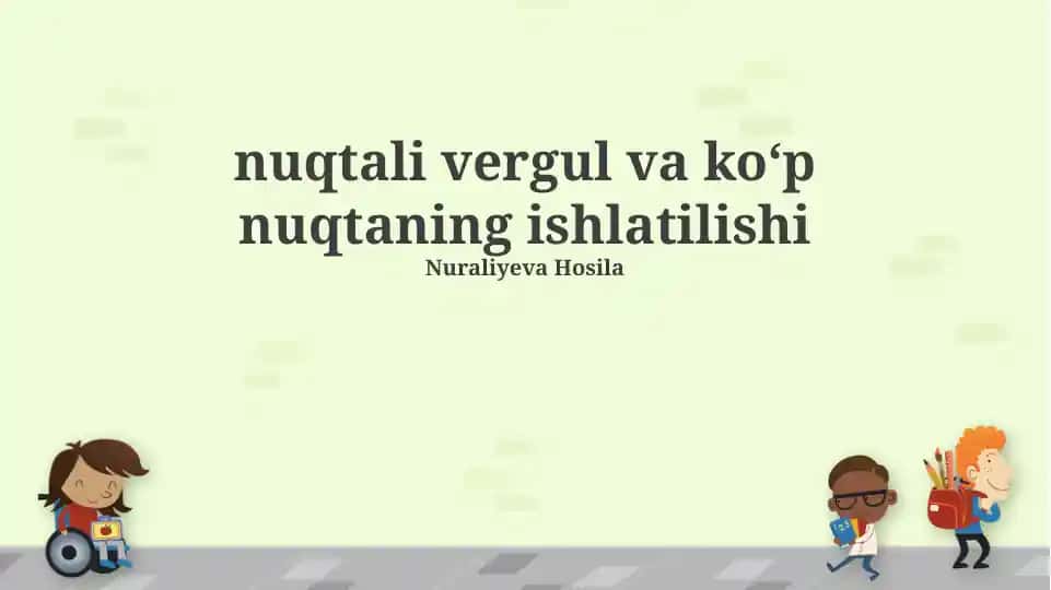 Vergul, Nuqta vergul va Uch nuqta o'rtasidagi farqlar