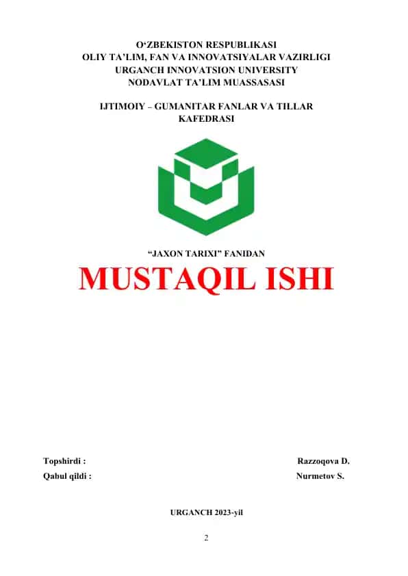 "Qadimgi Xitoy Tarixi"