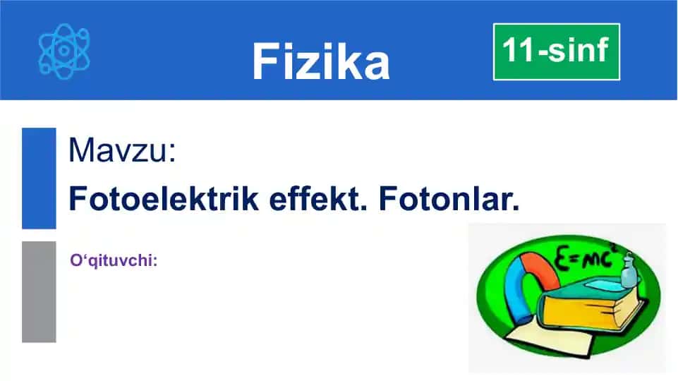Fotoelektrik effekt