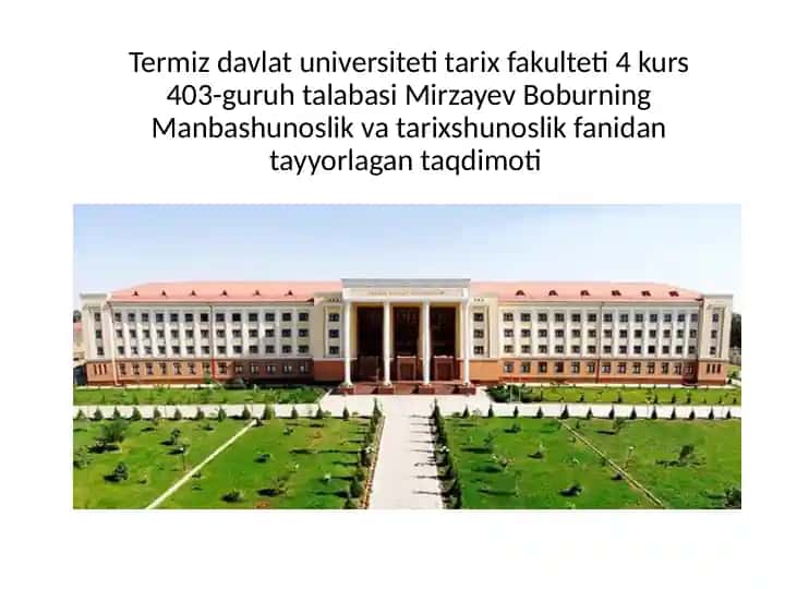 Forsiy tilda arab yozuvidan yozilgan dastlabki manbalar