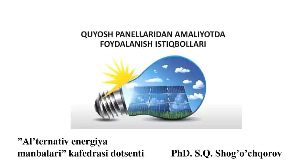 Quyosh energiyasi