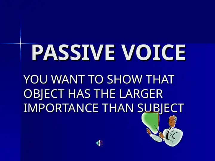 Passiv Holat