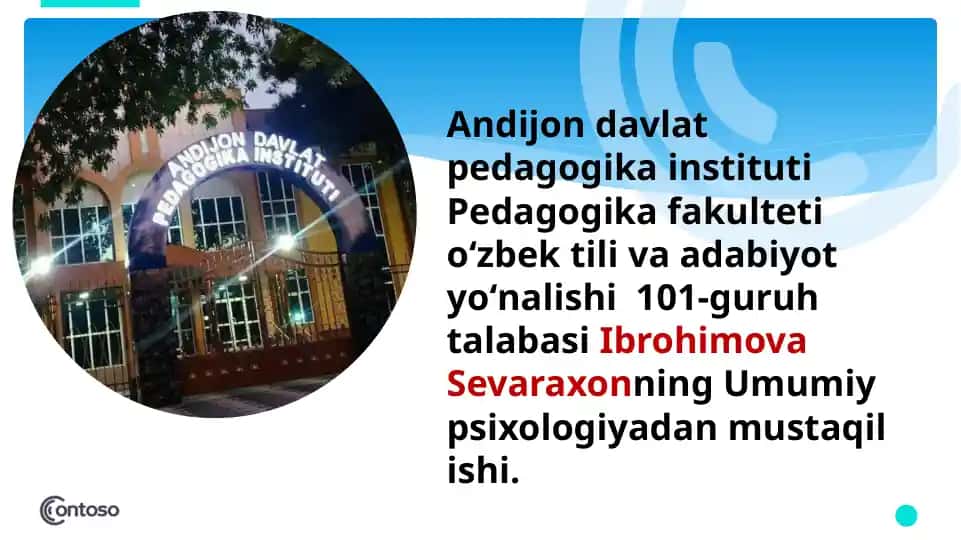 Oʻsmirlik davridagi psixik rivojlanish