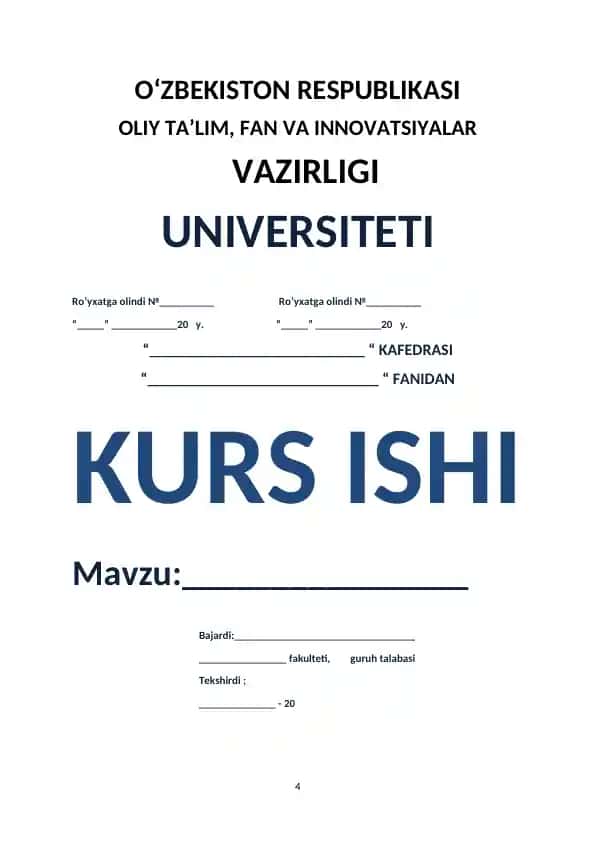 Kurs ishi: Хаффмен алгоритми таҳлили ва тадбиқи