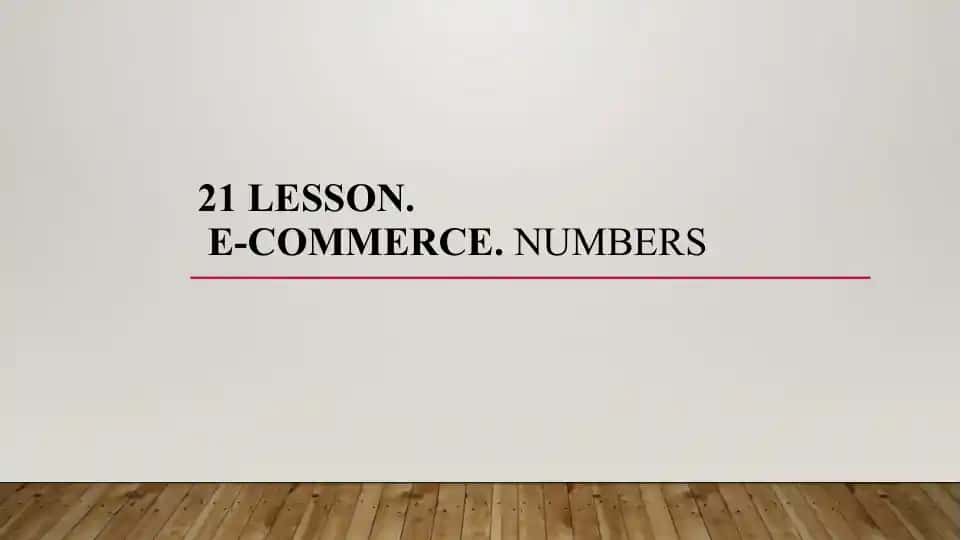 Online shopping
