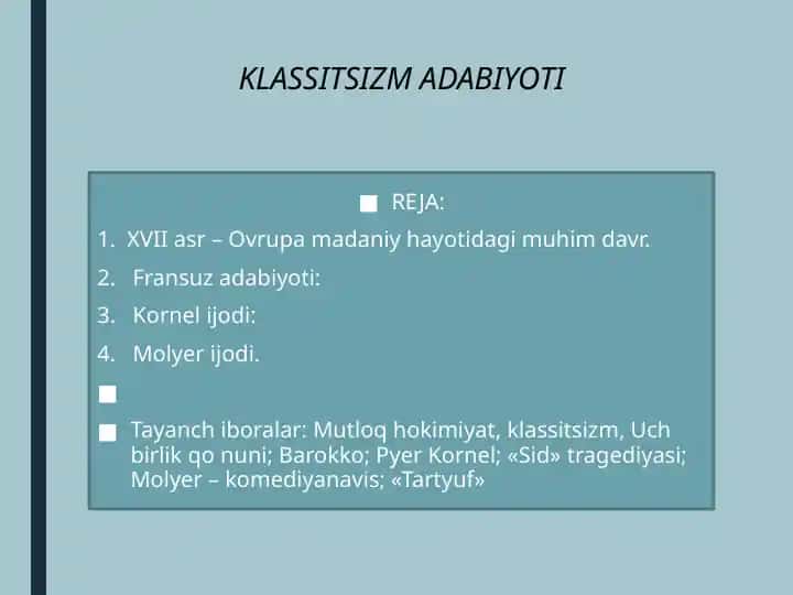 Klassitsizm