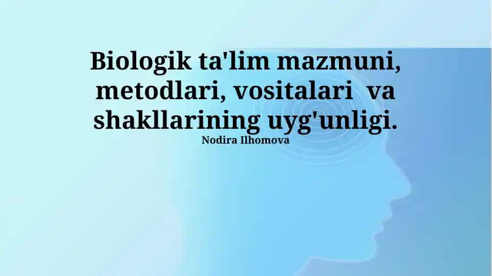 Biologik ta'lim