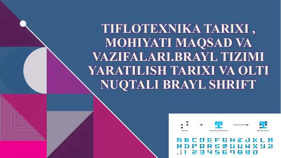 Tiflotexnika tarixi