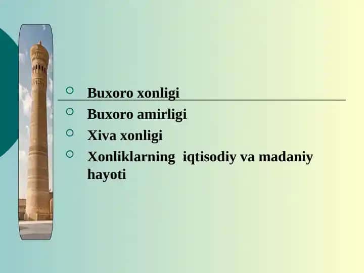 Buxoro xonligi