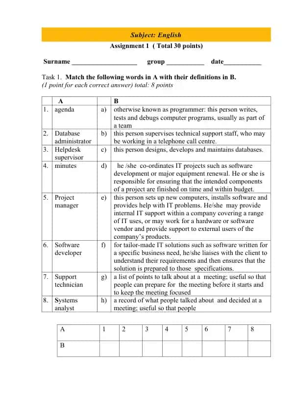 Assignment 1 ( Total 30 points)
