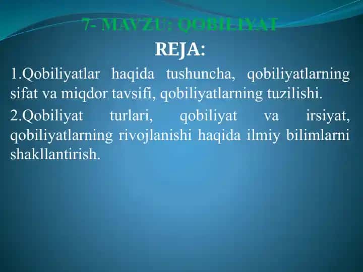 Qobiliyat