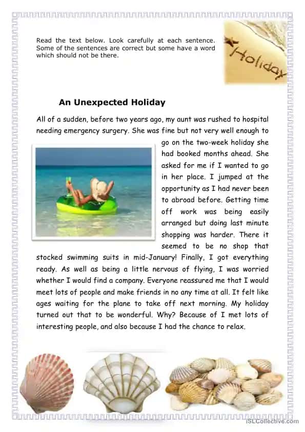 An Unexpected Holiday