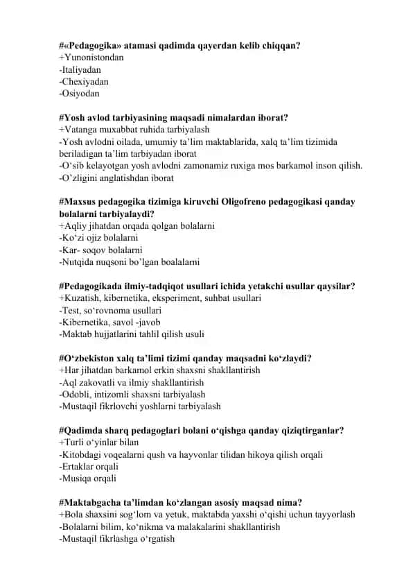 Pedagogika asoslari