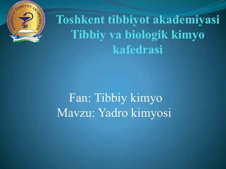 Yadro kimyosi
