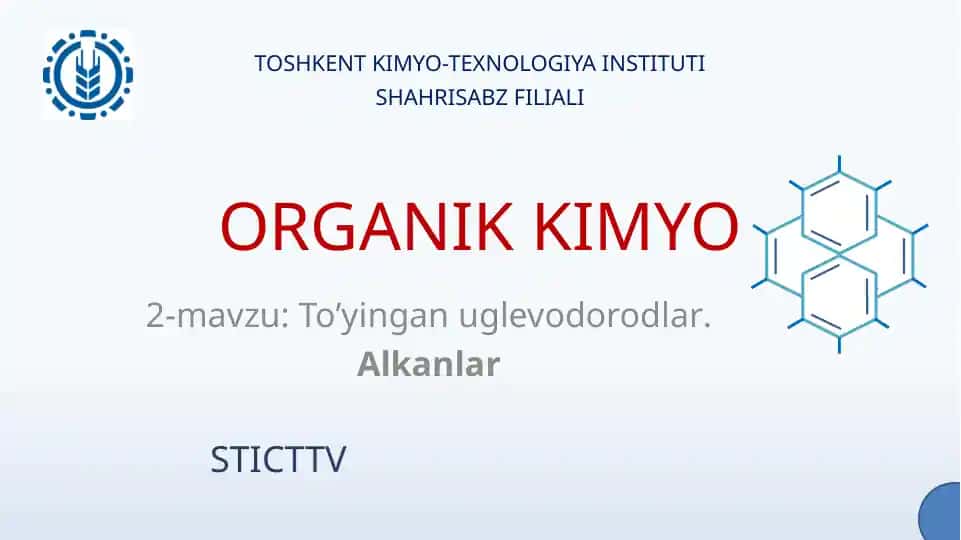 Organik Kimyo