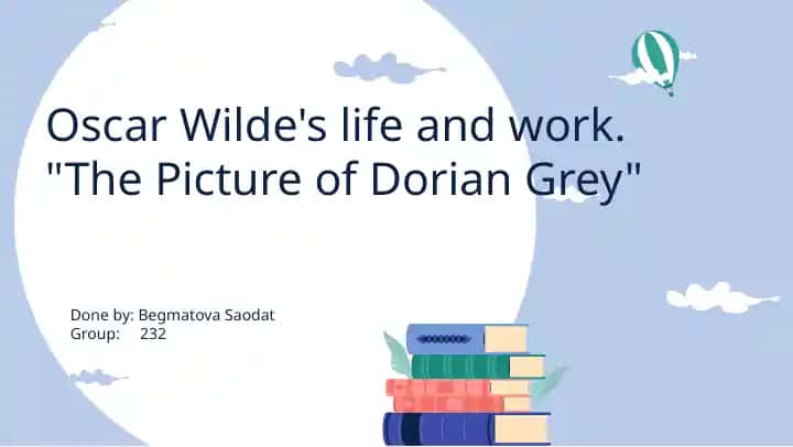 "The Picture of Dorian Grey"