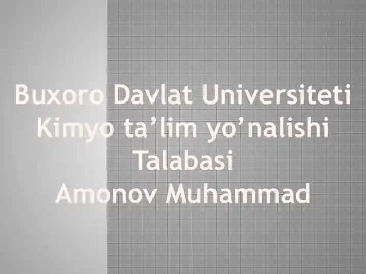 Kimyoviy elementlar davriy jadvali
