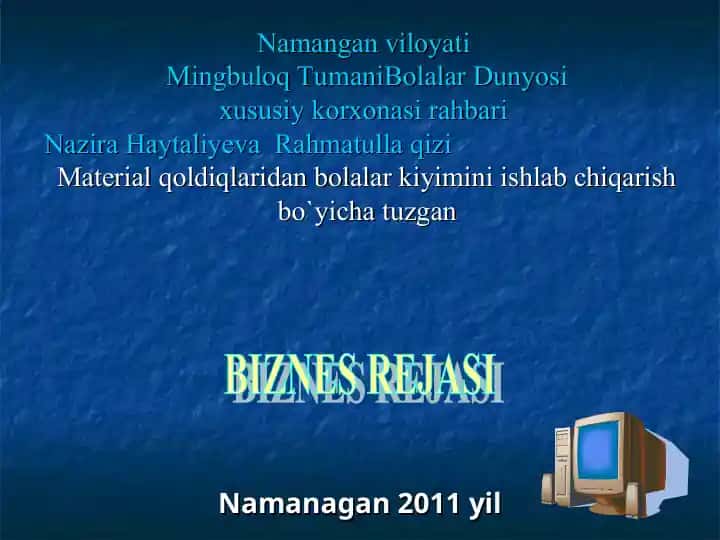 Bolalar kiyimi (material qoldiqlaridan)