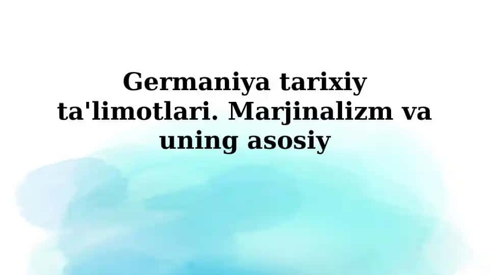 Nemis tarixiy maktabi
