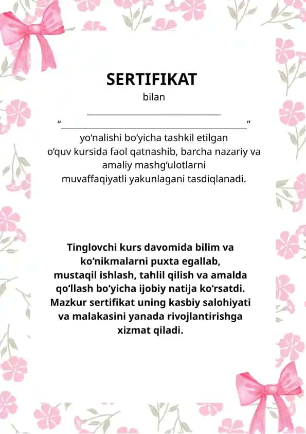 Sertifikat