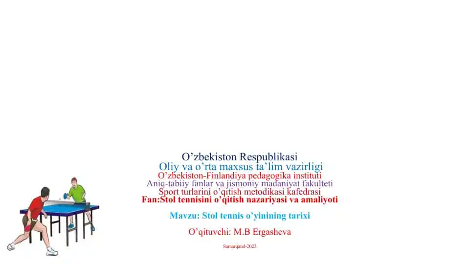 Stoltennisi tarixi