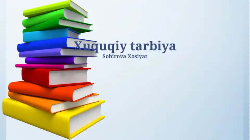 Xuquqiy tarbiya