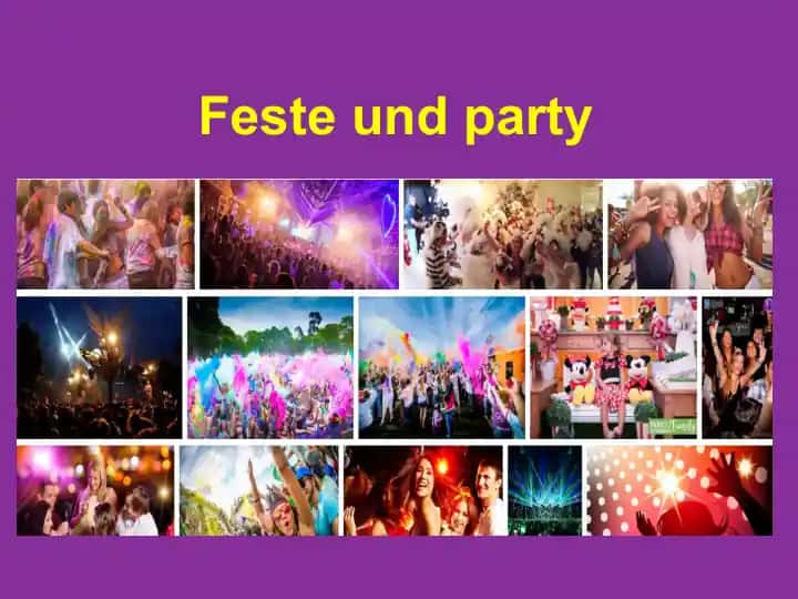 feste und party