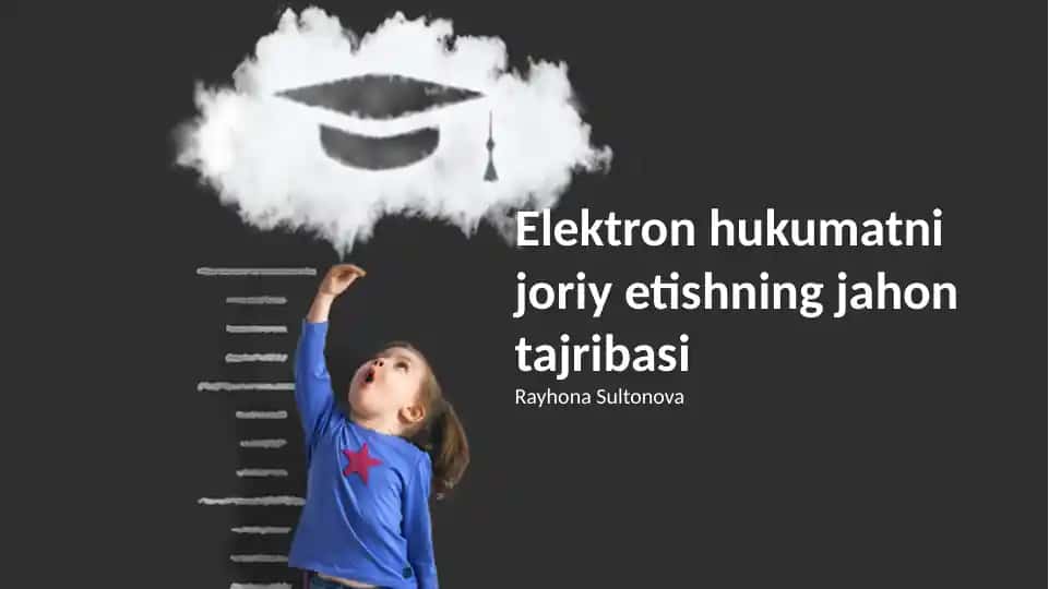Elektron hukumatni joriy etishning jahon tajribasi