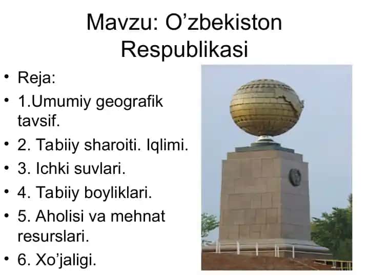 O'zbekiston Respublikasi
