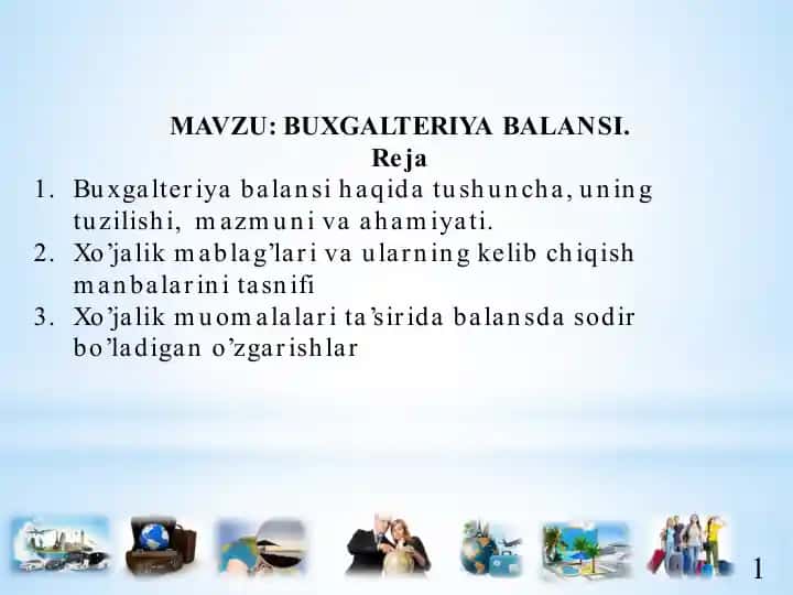 Buxgalteriya balansi