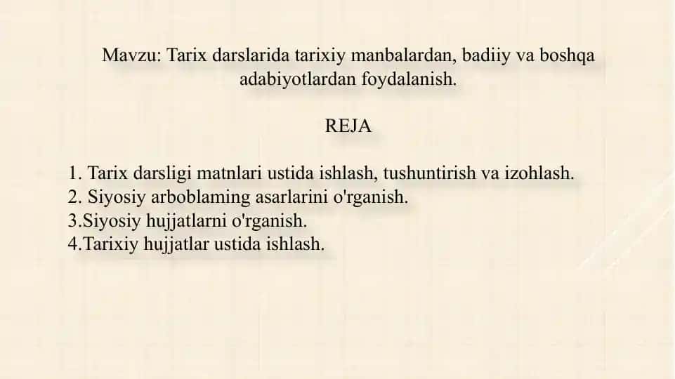 Tarixiy Darsliklar