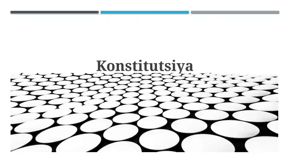 Konstitutsiya