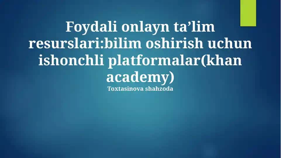 Khan Academy