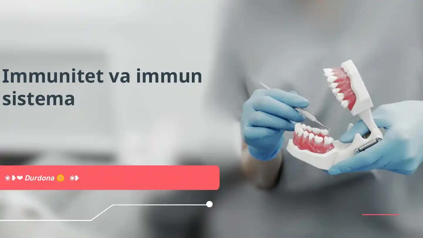 Immunitet va immun sistema