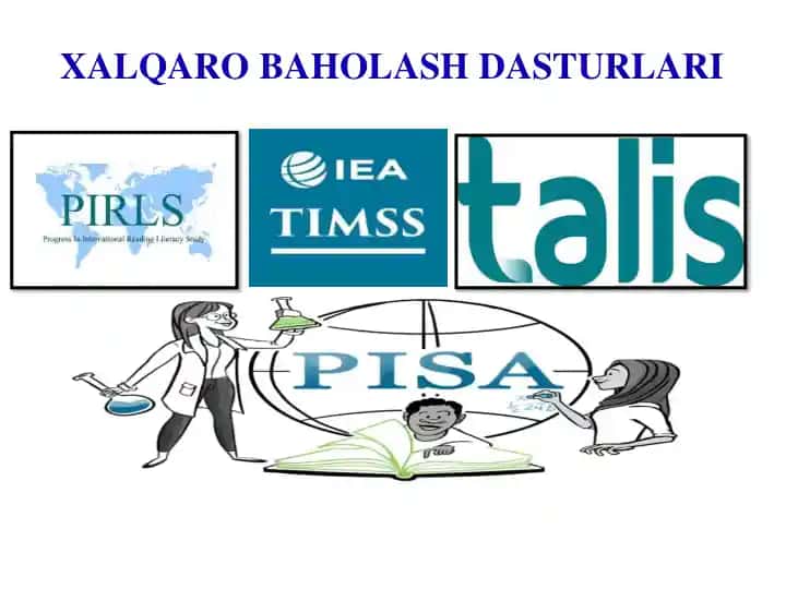 Xalqaro baholash dasturlari (1 maruza)