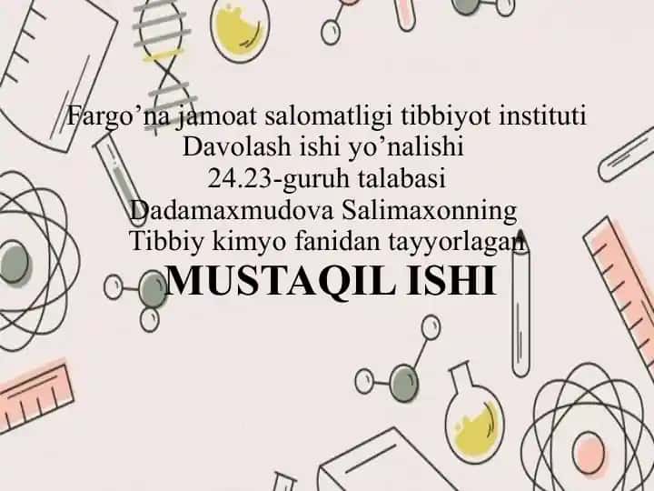Yadro kimyosining tibbiyotdagi o’rni