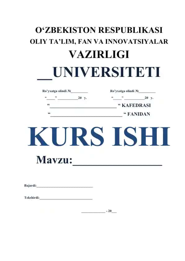 Fizika faniga oid metodik va pedagogik ish