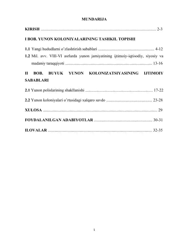 Yunon Kolonizatsiyasi