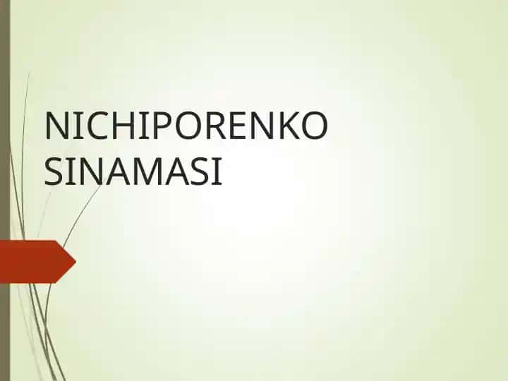 Nichiporenko sinamasi
