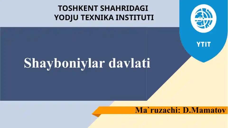 Shayboniylar davlati