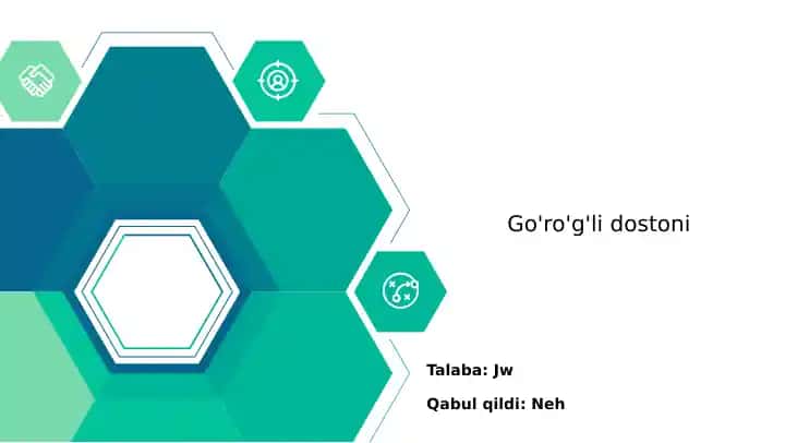 Go'ro'g'li dostoni