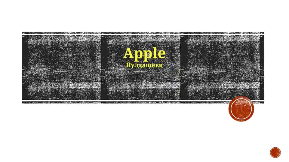 Apple