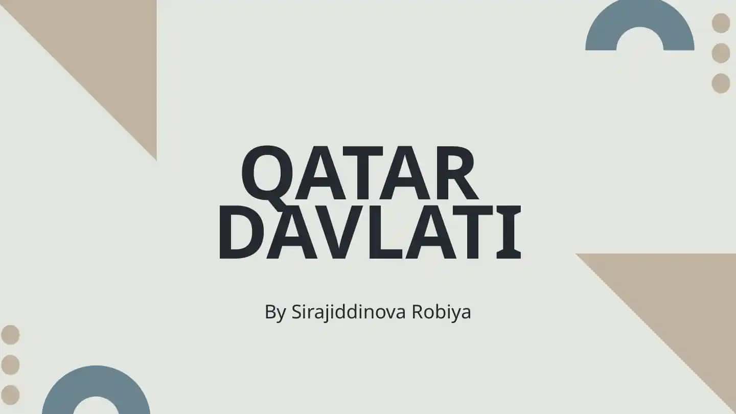 Qatar Davlati