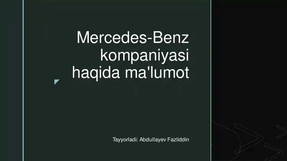 Mercedes-Benz